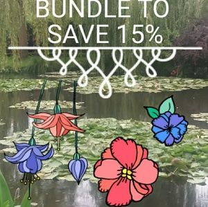 Bundle any 2+ items for an offer at 15% off!!
